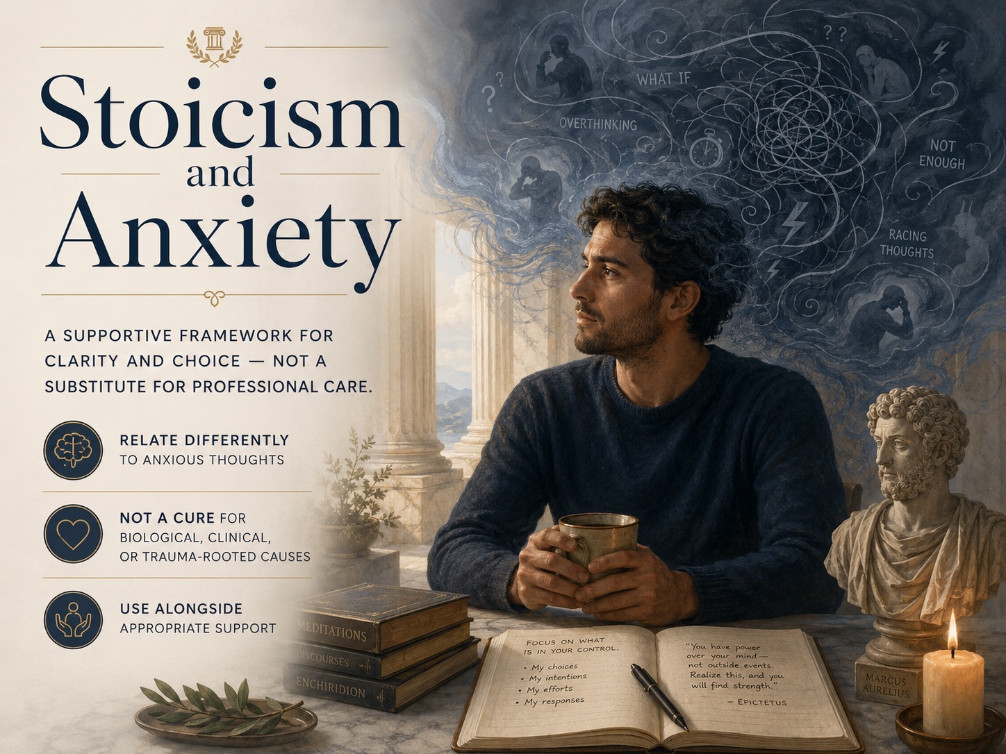 Stoicism for Anxiety: What It Helps With (and What It Doesn’t)